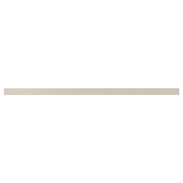 Ikea HAVSTORP - Plinth, beige, 220x8 cm