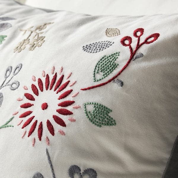 Ikea HEDBLOMSTER - Pillow, patterned, 50x60 cm ,