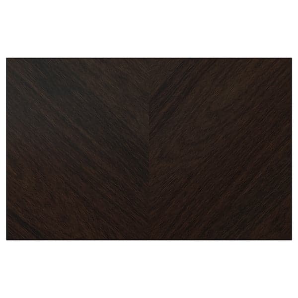 Ikea HEDEVIKEN - Door/drawer front, dark brown stained oak veneer, 60x38 cm