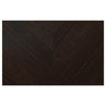 HEDEVIKEN door/drawer front, dark brown stained oak veneer, 60x38 cm