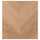 HEDEVIKEN - HEDEVIKEN Door, oak veneer, 60x64 cm