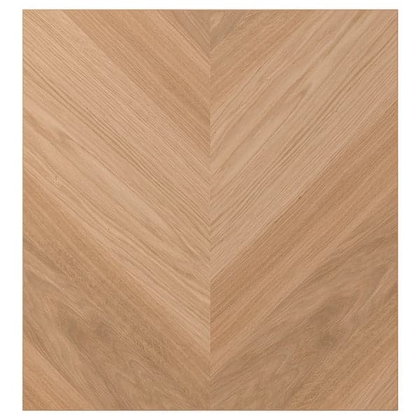 HEDEVIKEN - Door, oak veneer, 60x64 cm