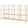 HEJNE 4 sections/shelves - pine 307x50x171 cm , 307x50x171 cm