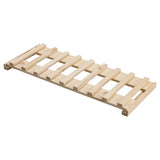 HEJNE bottle rack, pine, 77x28 cm