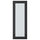 HEJSTA - HEJSTA Glass door, anthracite/reeded glass, 30x80 cm