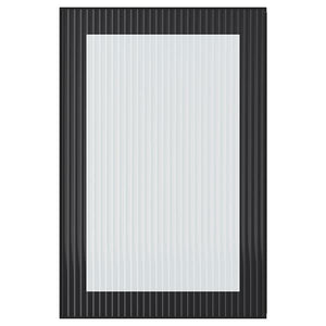 Ikea HEJSTA - Glass door, anthracite/reeded glass, 40x60 cm