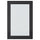 HEJSTA - HEJSTA Glass door, anthracite/reeded glass, 40x60 cm