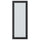 HEJSTA - HEJSTA Glass door, anthracite/reeded glass, 40x100 cm