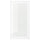HEJSTA glass door, white/clear glass, 40x80 cm