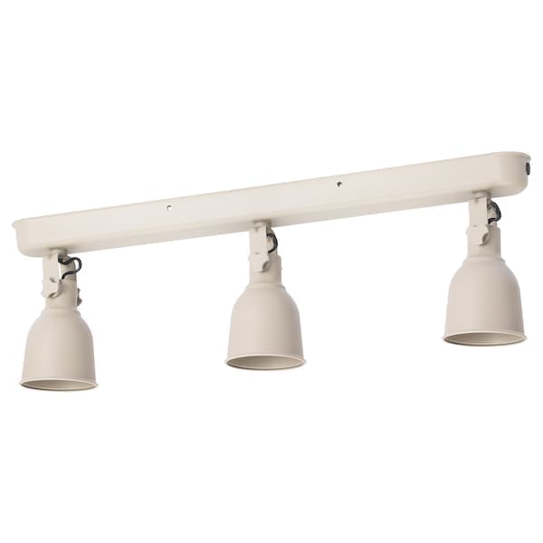 HEKTAR - Ceiling track, 3-spots, beige , - Premium Lamps from Ikea - Just €38.99! Shop now at Maltashopper.com
