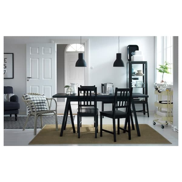 Ikea HEKTAR - Pendant lamp, dark grey, 22 cm