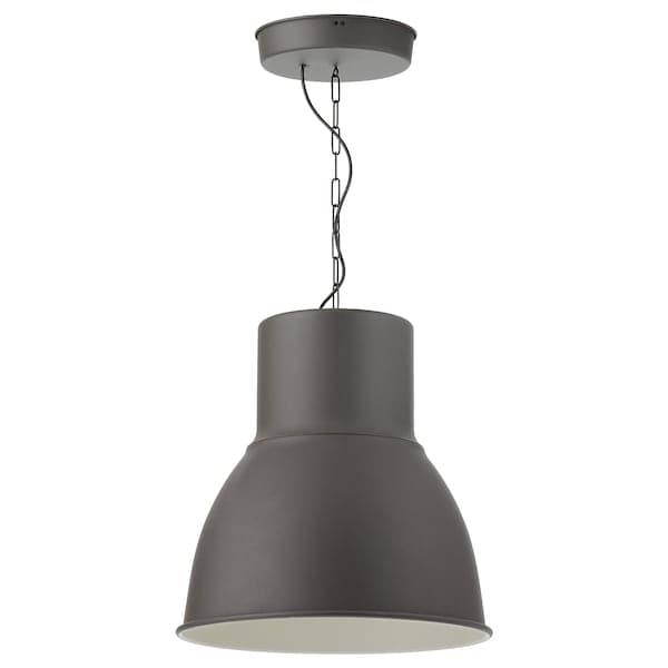 HEKTAR - Pendant lamp, dark grey, 47 cm - best price from Maltashopper.com 60215205