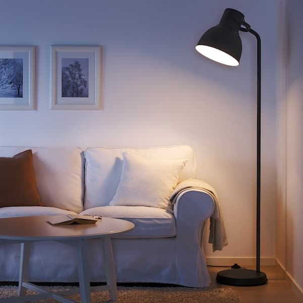 HEKTAR Floor lamp - dark gray , - best price from Maltashopper.com 00215307