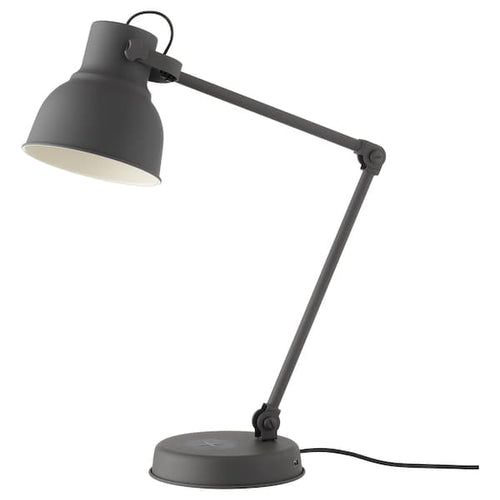HEKTAR Wireless Work/Charging Lamp - Dark Grey ,