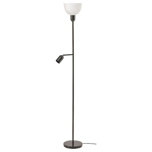 HEKTOGRAM Floor lamp light indir/reading - black/white ,