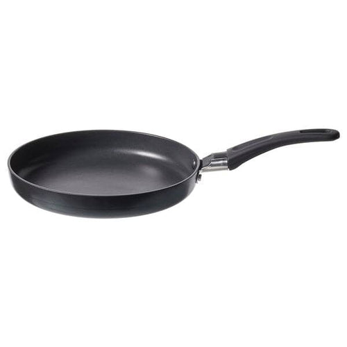 HEMLAGAD - Frying pan, black, 17 cm