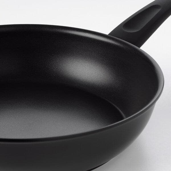 HEMLAGAD - Sauté pan with lid, black, 26 cm - best price from Maltashopper.com 40462517