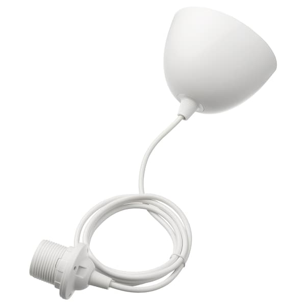 HEMMA - Cord set, white, 1.8 m