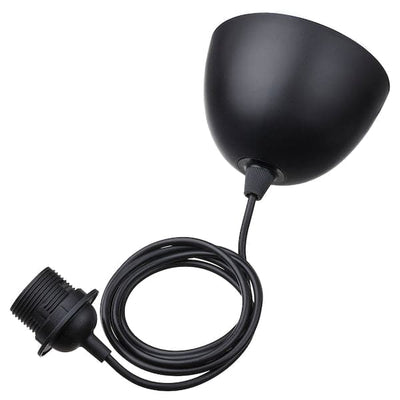 HEMMA - Cord set, black, 1.8 m - best price from Maltashopper.com 40386590