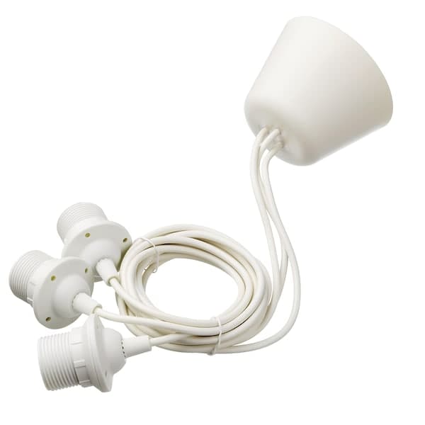 Ikea HEMMA Triple suspension accessory - white 1.8 m ,