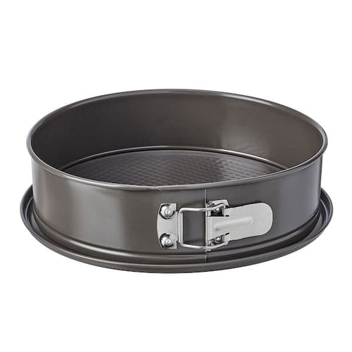 HEMMABAK - Springform pan, grey, 27 cm