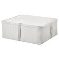 HEMMAFIXARE - Storage case, fabric striped/white/grey, 44x51x19 cm - best price from Maltashopper.com 20503910