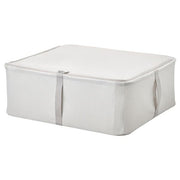 HEMMAFIXARE - Storage case, fabric striped/white/grey, 44x51x19 cm - best price from Maltashopper.com 20503910