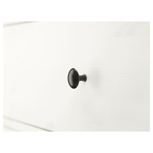 Ikea HEMNES - Chest of 3 drawers, white stain, 108x96 cm