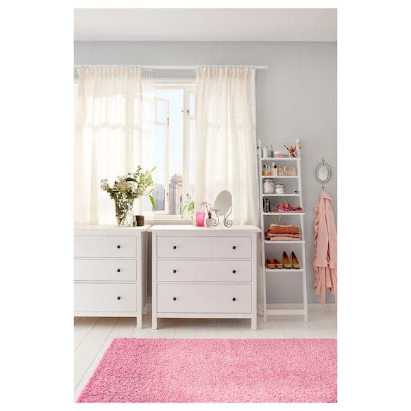 Ikea HEMNES - Chest of 3 drawers, white stain, 108x96 cm