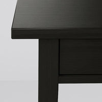 HEMNES - Bedside table, black-brown , 46x35 cm - Premium Furniture from Ikea - Just €84.99! Shop now at Maltashopper.com