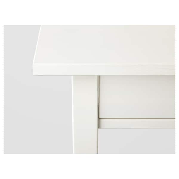 Ikea HEMNES - Bedside table, white stain, 46x35 cm