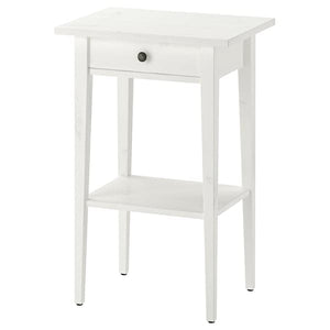 Ikea HEMNES - Bedside table, white stain, 46x35 cm