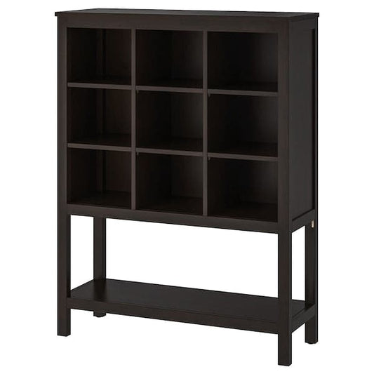 HEMNES Container element - brown-black 99x130x37 cm , 99x130x37 cm - best price from Maltashopper.com 30382210