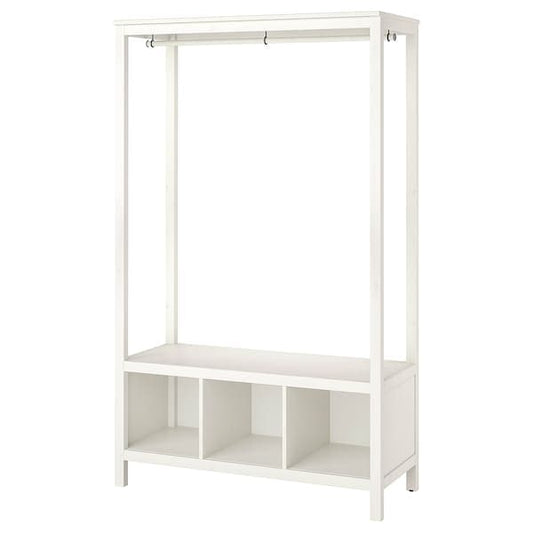 Ikea HEMNES Day wardrobe - white bite 120x50x197 cm , 120x50x197 cm