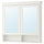 HEMNES - HEMNES Mirror cabinet with 2 doors, white, 103x16x98 cm