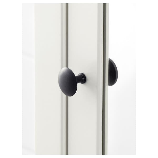 Ikea HEMNES - High cabinet with mirror door, white, 49x31x200 cm