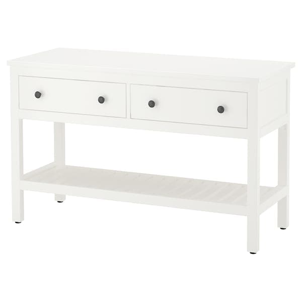 Ikea HEMNES - Open washbasin unit/2 drawers, white, 122 cm