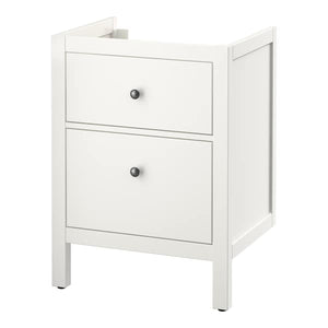 Ikea HEMNES - Wash-stand with 2 drawers, white, 60x47x83 cm
