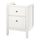 HEMNES - HEMNES Wash-stand with 2 drawers, white, 60x47x83 cm