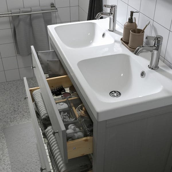 HEMNES / ODENSVIK - Bathroom furniture set, 6 pieces