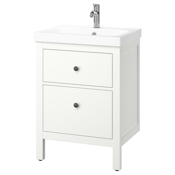 Ikea HEMNES / ORRSJÖN - Washbasin/drawer/misc cabinet, white,62x49x89 cm