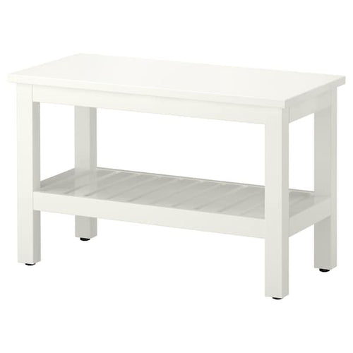 HEMNES - Bench, white, 83 cm