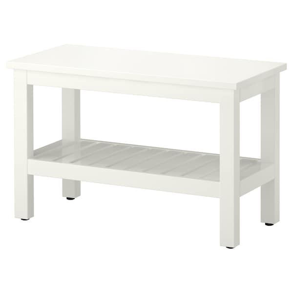 HEMNES - Bench, white, 83 cm