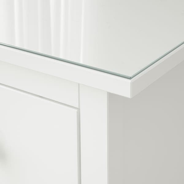 Ikea HEMNES - Glass top, transparent, 108x50 cm