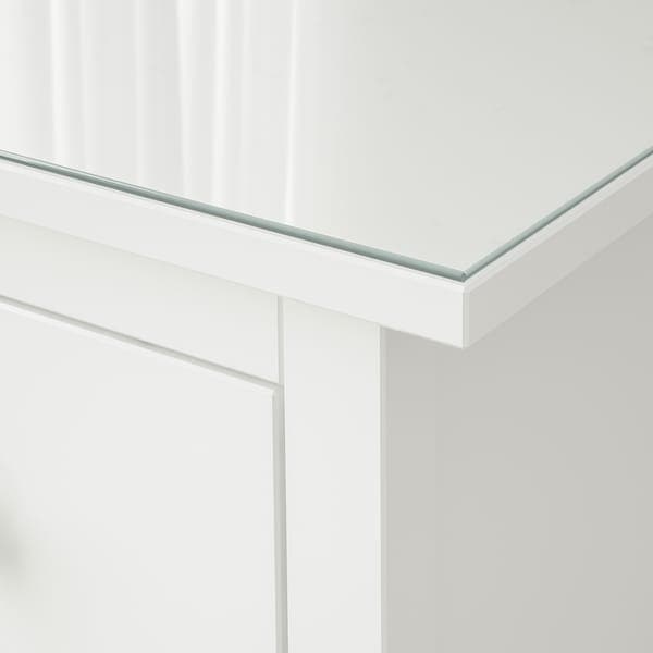 HEMNES - Glass top, transparent, 159x50 cm - best price from Maltashopper.com 50430012