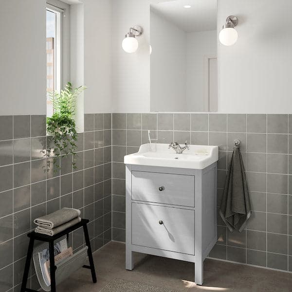 HEMNES / RÄTTVIKEN - Bathroom furniture set, 4 pieces