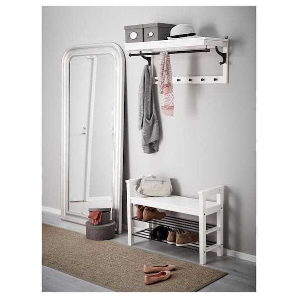 Ikea HEMNES - Hat rack, white, 85 cm