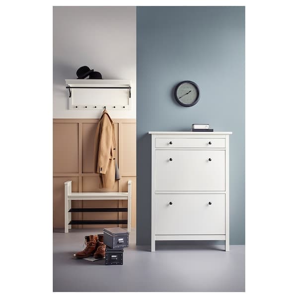 Ikea HEMNES - Hat rack, white, 85 cm