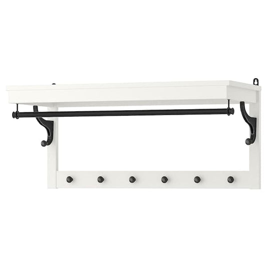 Ikea HEMNES - Hat rack, white, 85 cm