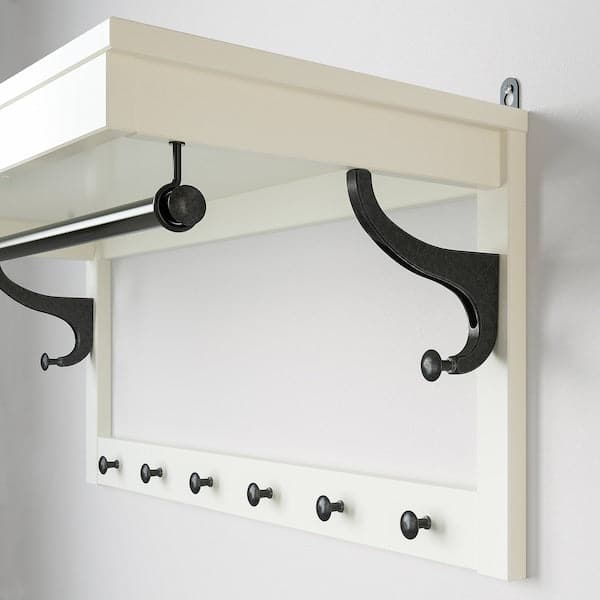 Ikea HEMNES - Hat rack, white, 85 cm